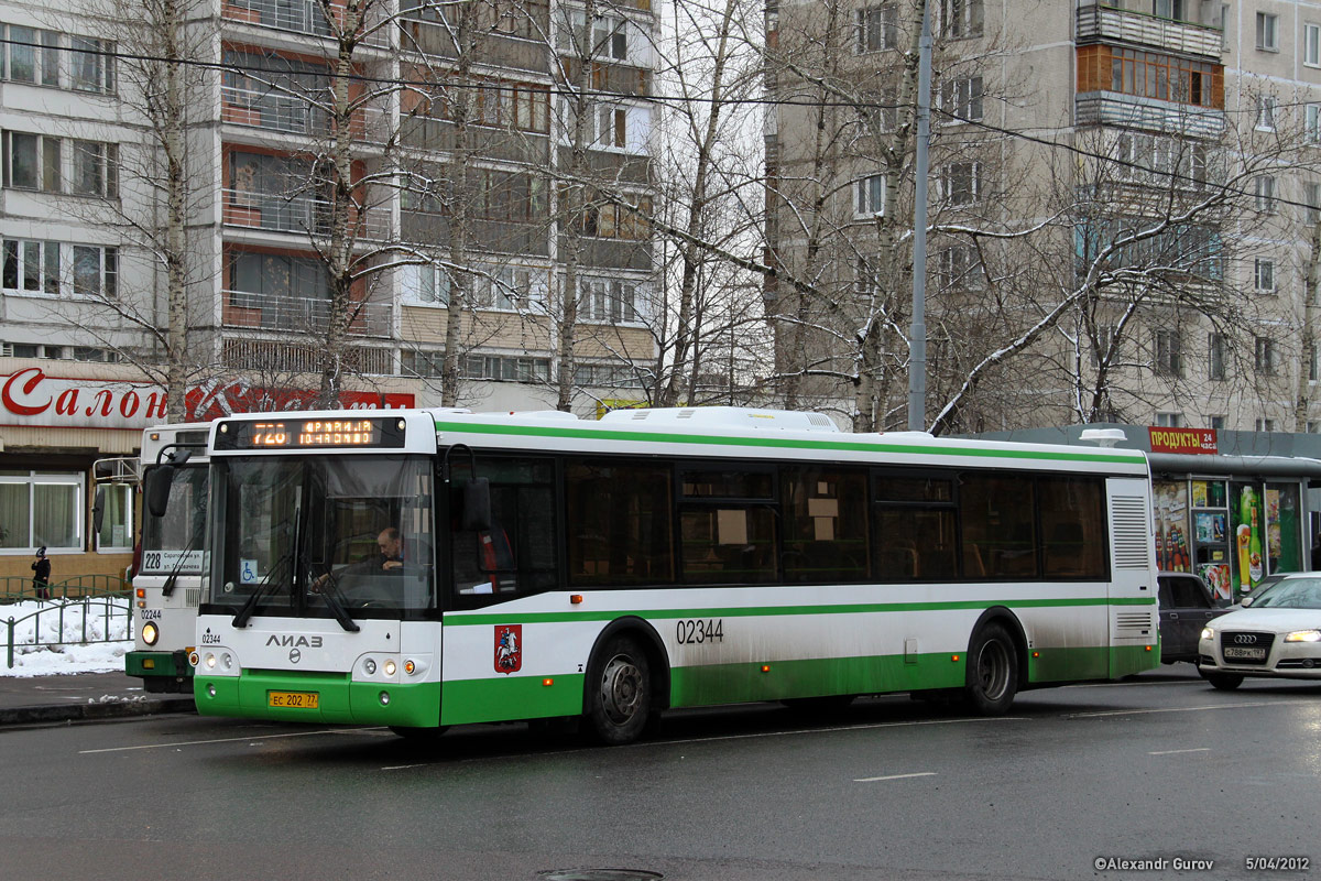 Moskva, LiAZ-5292.22 (2-2-2) č. 02344