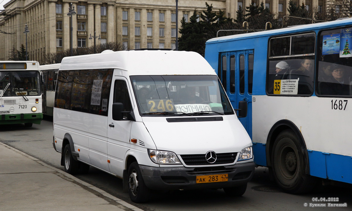 Санкт-Петербург, 904.663 (Mercedes-Benz Sprinter 413CDI) № АК 283 47