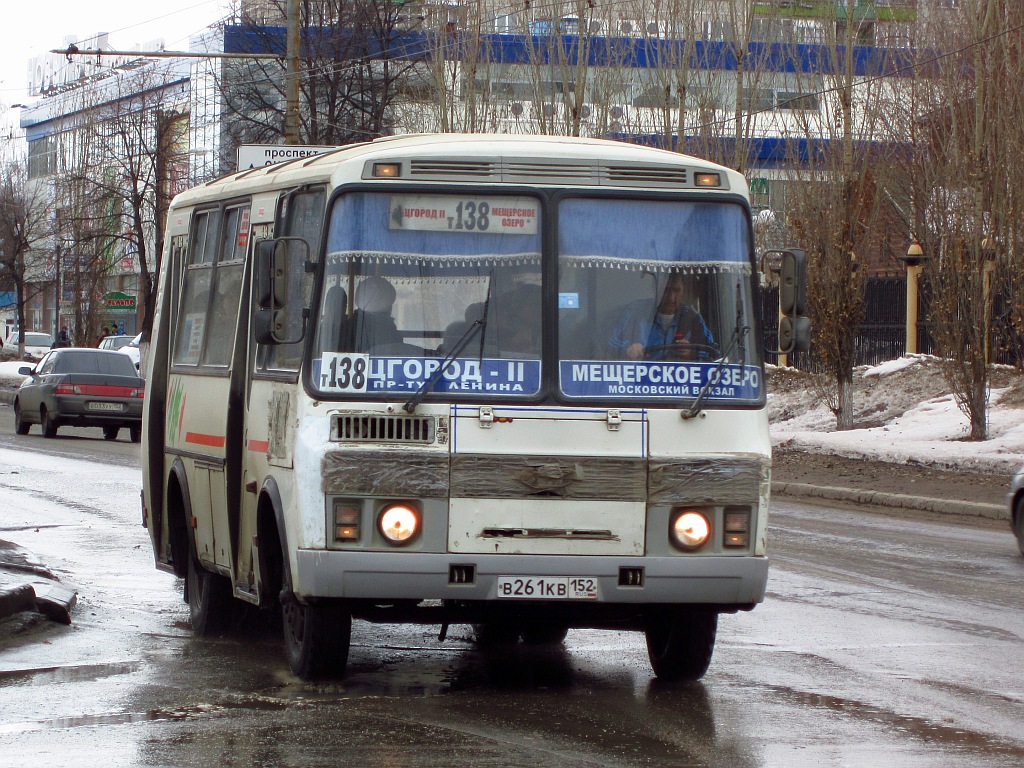 Нижегородская область, ПАЗ-32054 № В 261 КВ 152