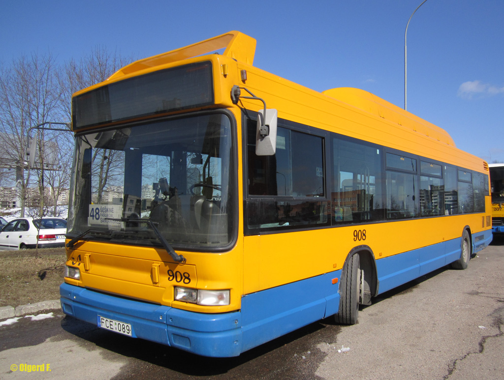 Литва, Heuliez GX217 GNV № 908