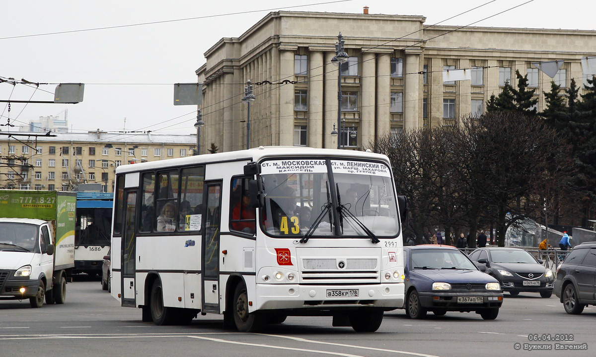 Санкт-Петербург, ПАЗ-320402-05 № n997