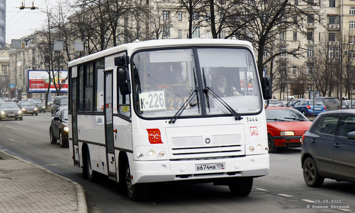 Санкт-Петербург, ПАЗ-320402-05 № n444