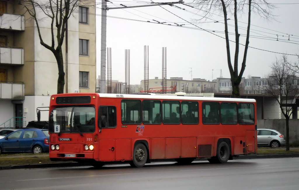Литва, Scania CN112CL № 224