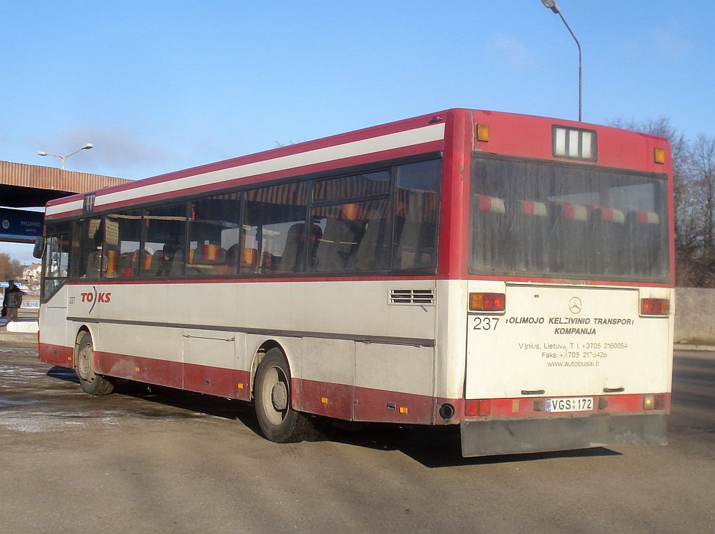 Литва, Mercedes-Benz O405 № 237