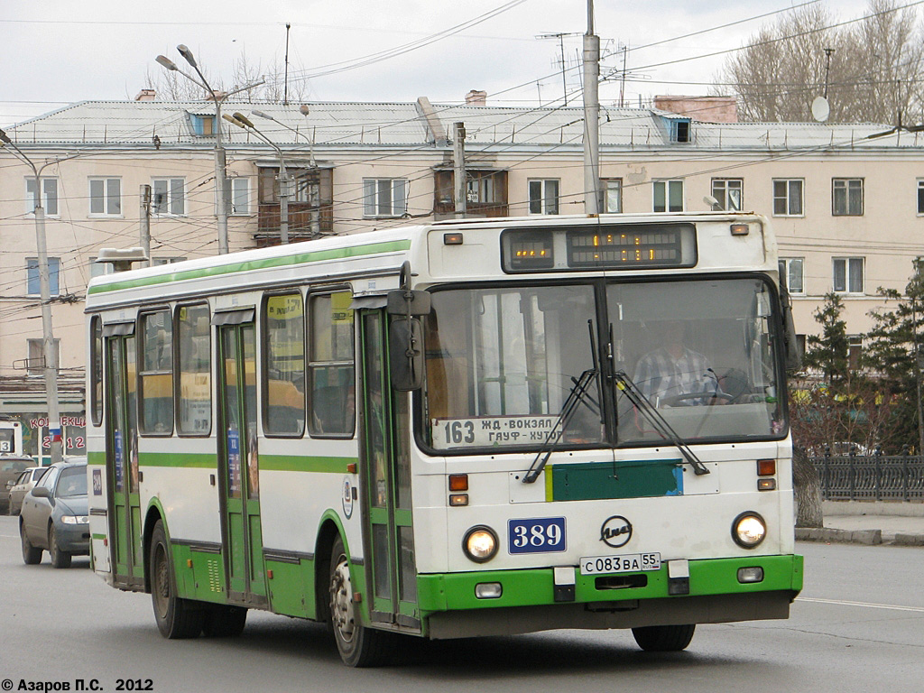 Омская область, ЛиАЗ-5256.45 № 389