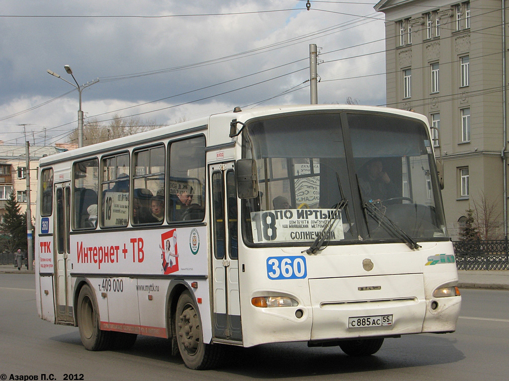 Омская область, ПАЗ-4230-03 № 360