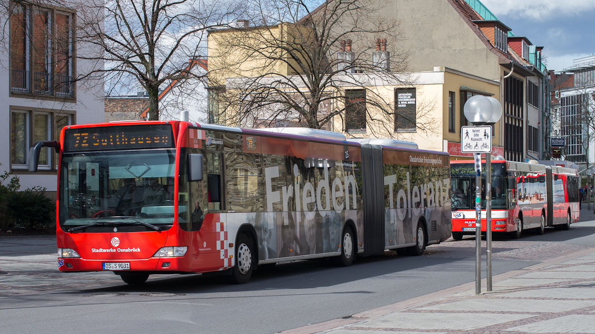 Lower Saxony, Mercedes-Benz O530G Citaro facelift G № 331