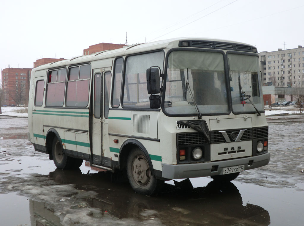 Нижегородская область, ПАЗ-32053 № А 749 КО 152