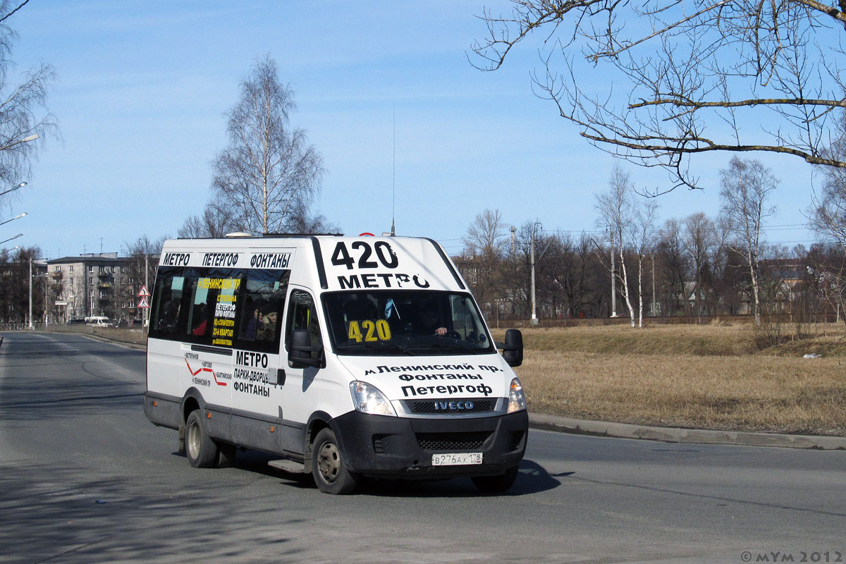 Санкт-Петербург, Нижегородец-2227UU (IVECO Daily) № В 276 АХ 178