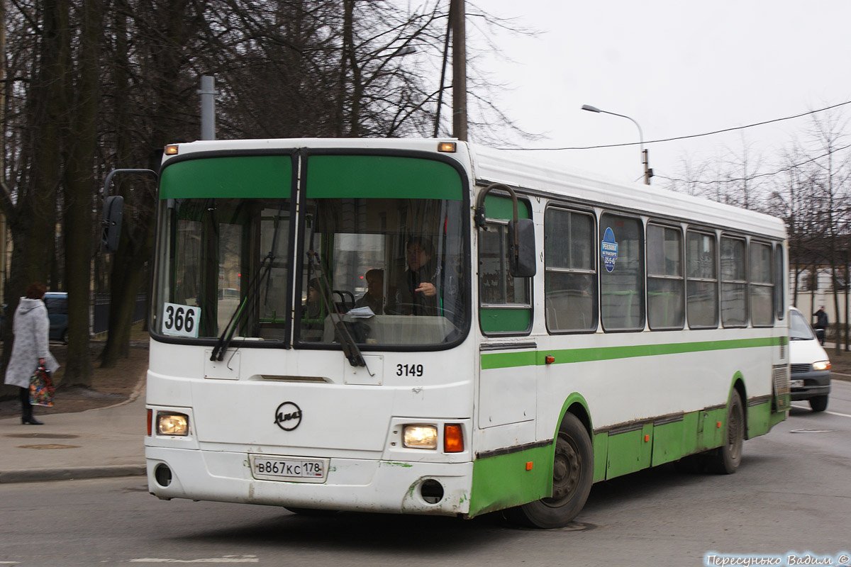 Sankt Petersburg, LiAZ-5256.26 Nr. 3149