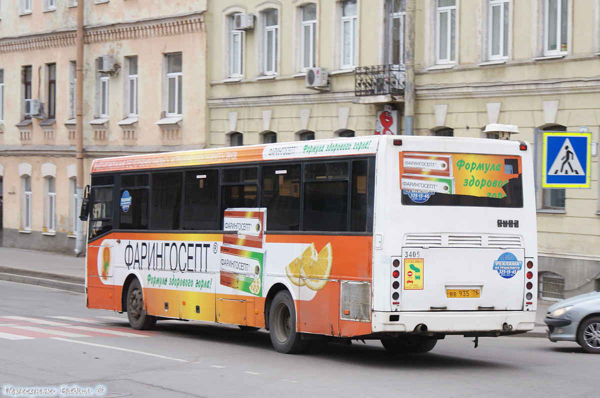 Санкт-Петербург, ЛиАЗ-5256.23-01 (ГолАЗ) № 3405