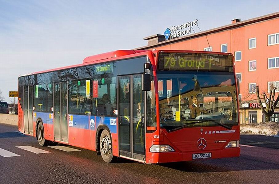 Норвегия, Mercedes-Benz O530 Citaro № 014