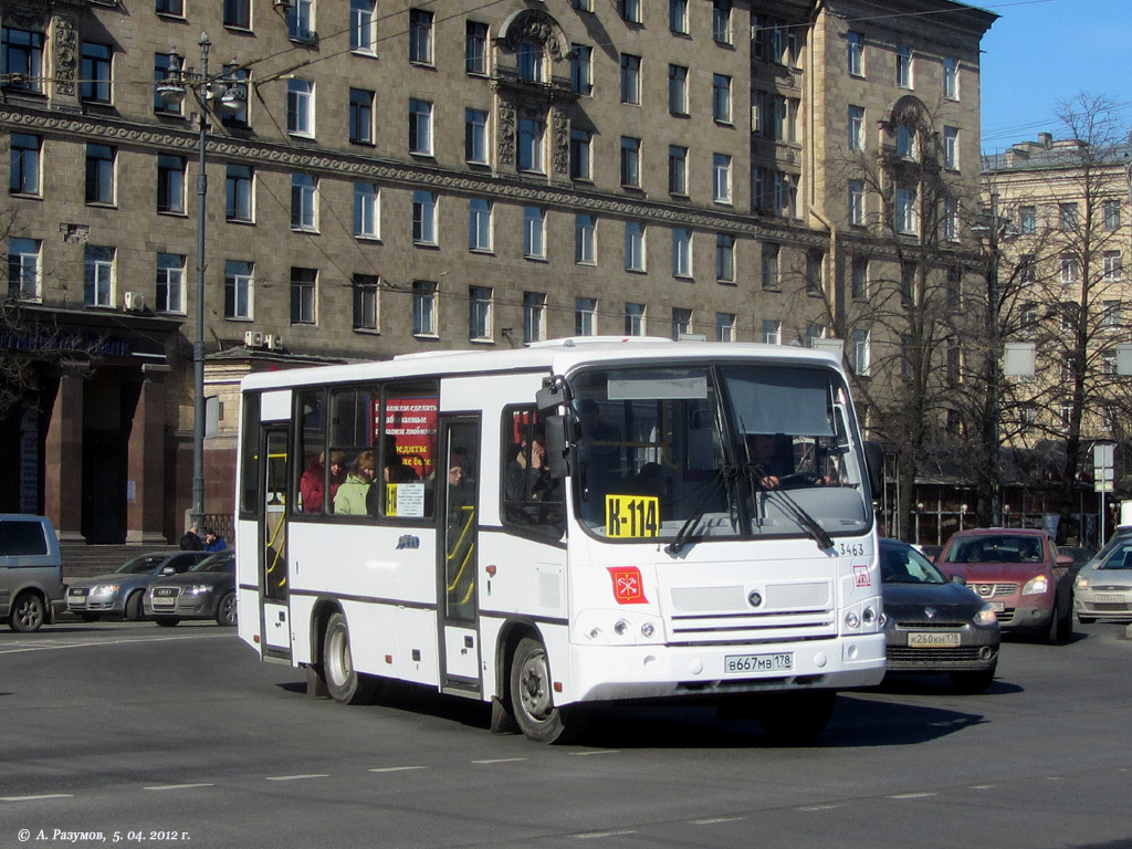 Санкт-Петербург, ПАЗ-320402-05 № n463