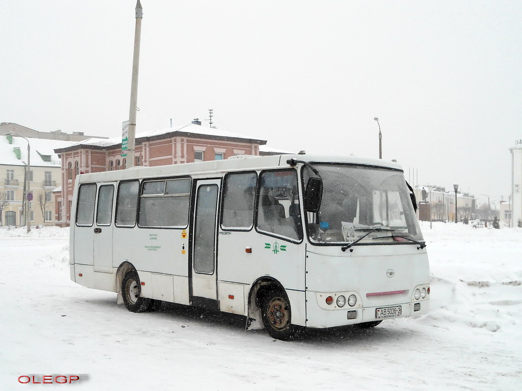 Витебская область, ГАРЗ А0921 "Радимич" № АВ 5036-2