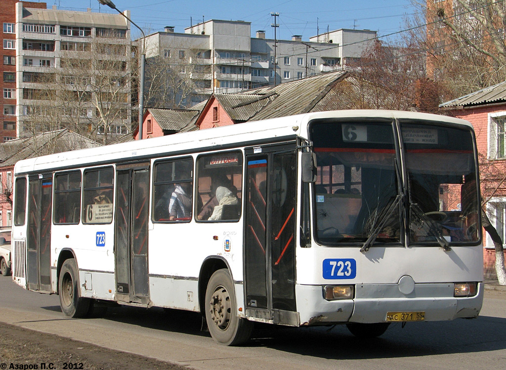 Омская область, Mercedes-Benz O345 № 723