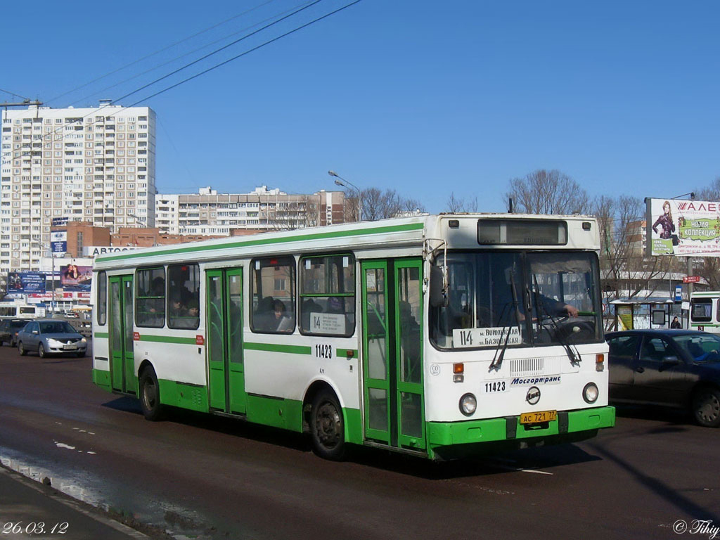 Москва, ЛиАЗ-5256.25 № 11423