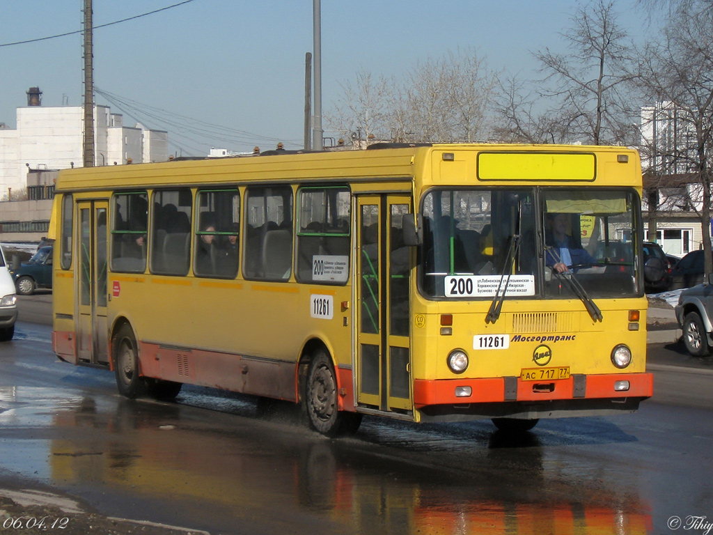 Москва, ЛиАЗ-5256.25-11 № 11261