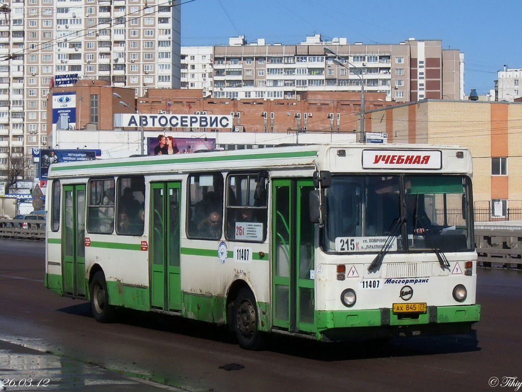 Москва, ЛиАЗ-5256.25 № 11407