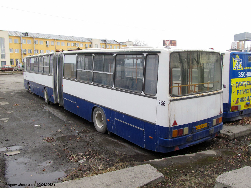 Свердловская область, Ikarus 283.10 № 756