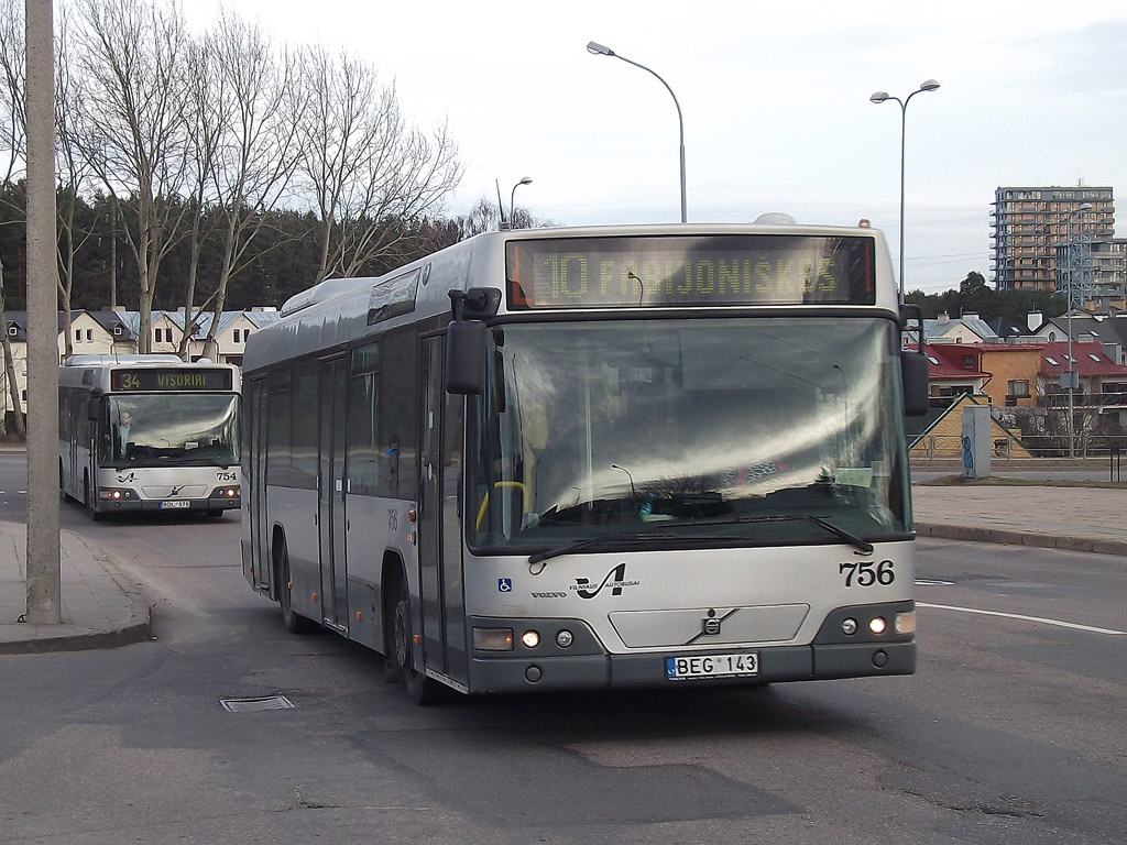 Литва, Volvo 7700 № 756