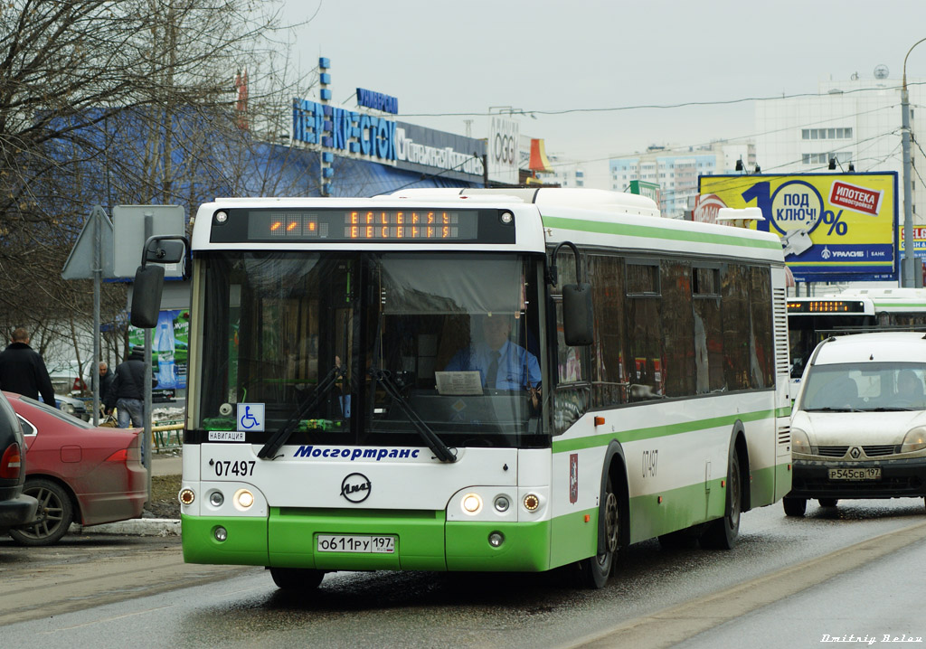 Москва, ЛиАЗ-5292.21 № 07497