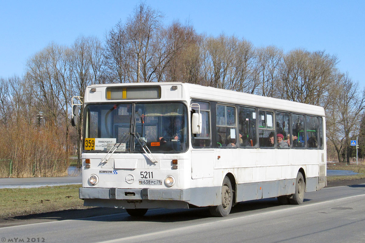 Санкт-Петербург, ЛиАЗ-5256.25 № 5211