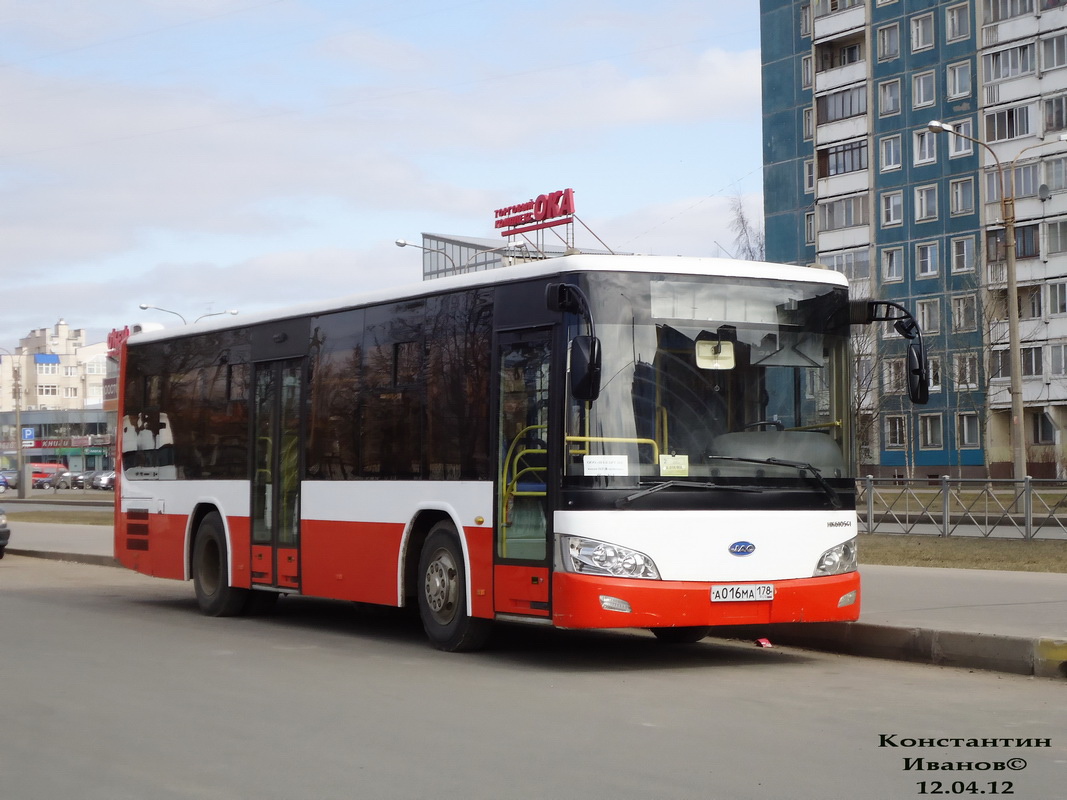 Санкт-Петербург, Heke JAC HK6105G1 № А 016 МА 178