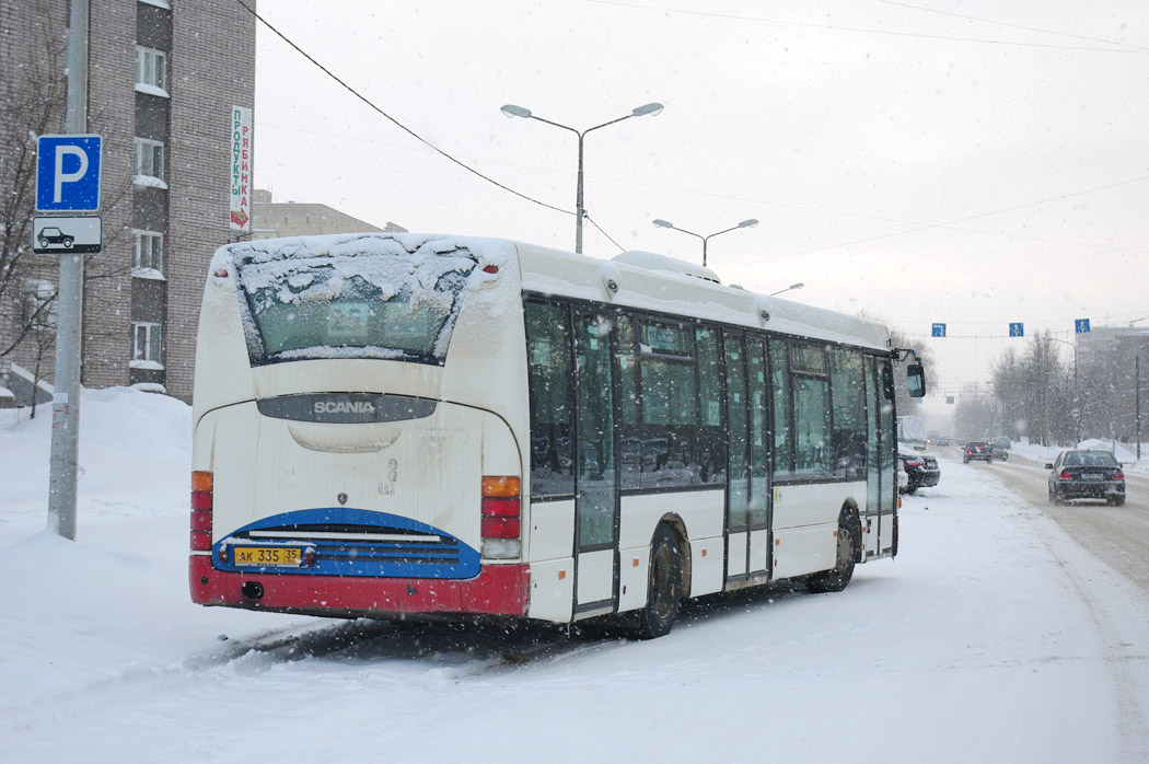 Вологодская область, Scania OmniLink I (Скания-Питер) № АК 335 35
