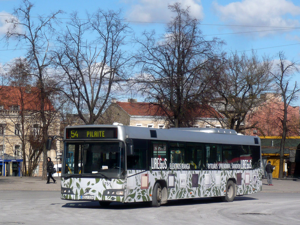 Литва, Volvo 7700 № 751