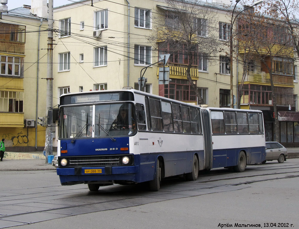 Свердловская область, Ikarus 283.10 № 755