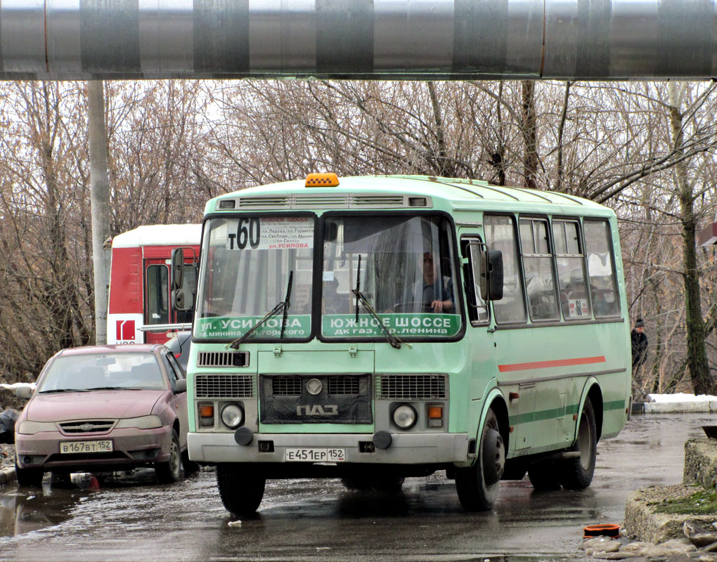 Нижегородская область, ПАЗ-32054 № Е 451 ЕР 152