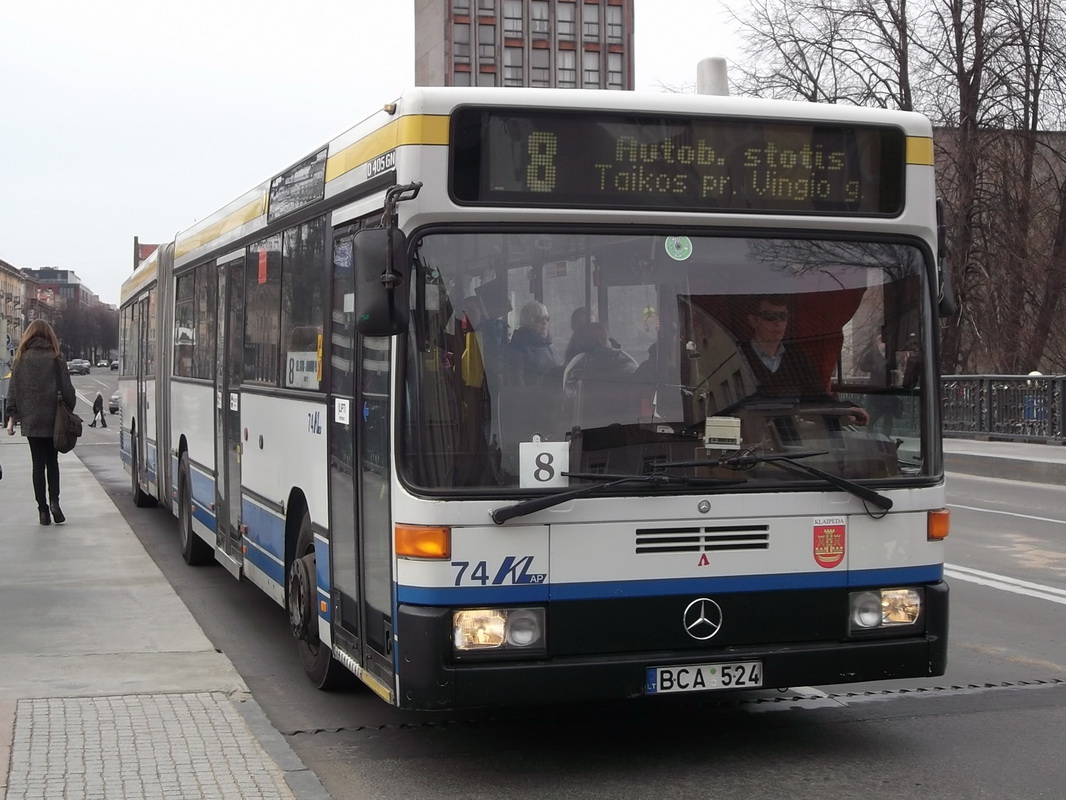 Литва, Mercedes-Benz O405GN № 74