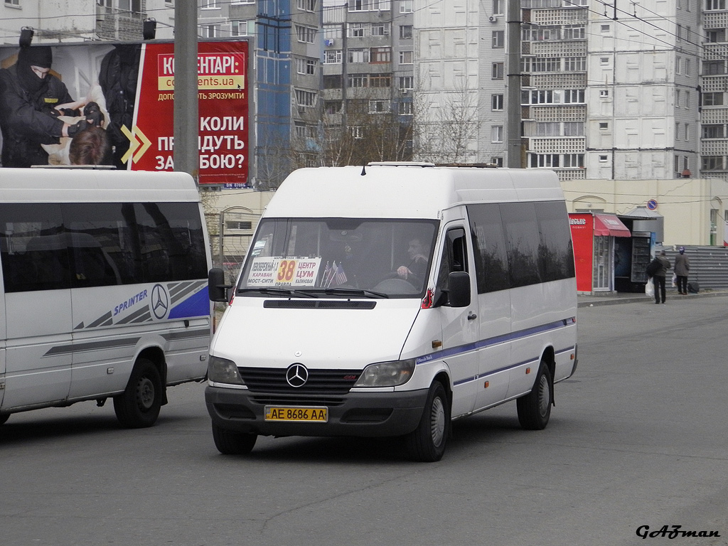 Днепропетровская область, Mercedes-Benz Sprinter W903 313CDI № AE 8686 AA