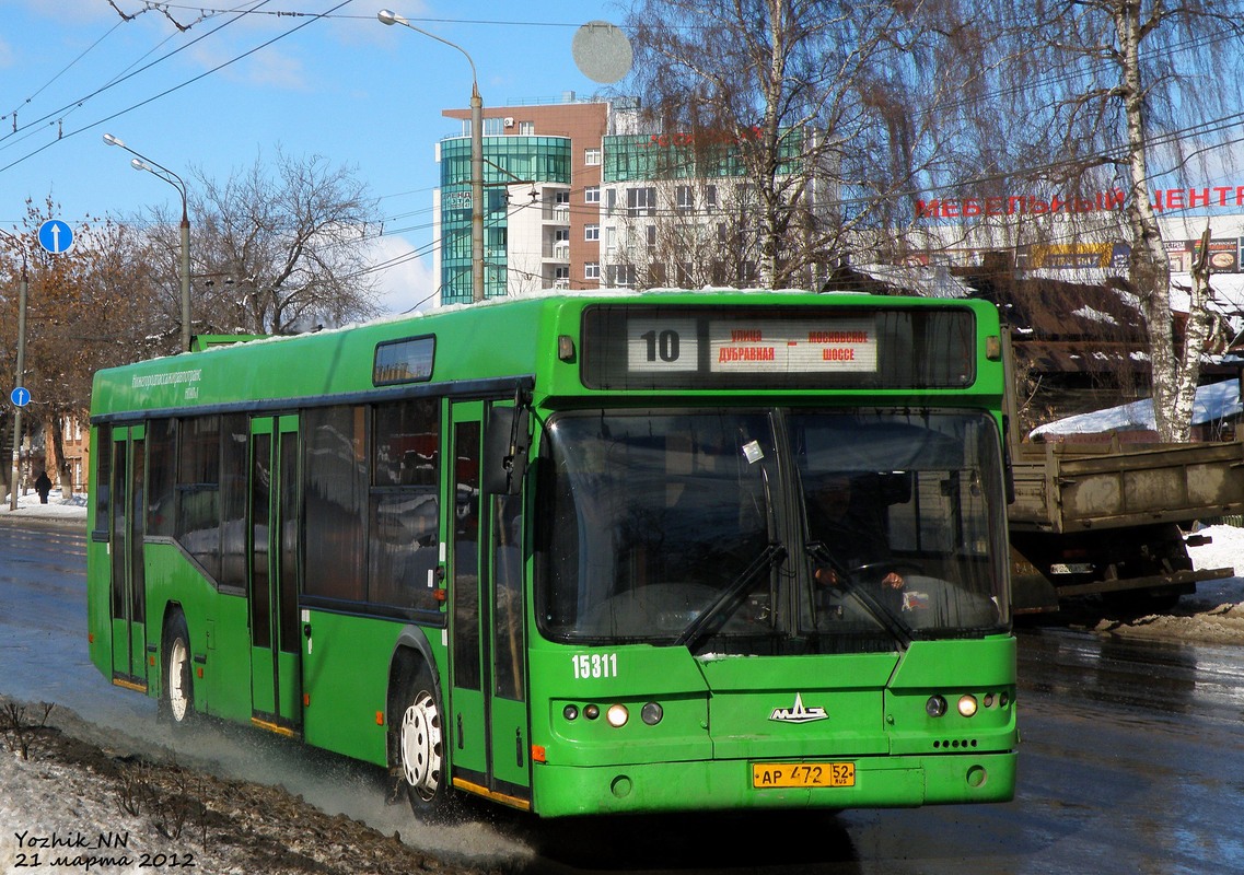 Нижегородская область, Самотлор-НН-5295 (МАЗ-103.075) № 15311