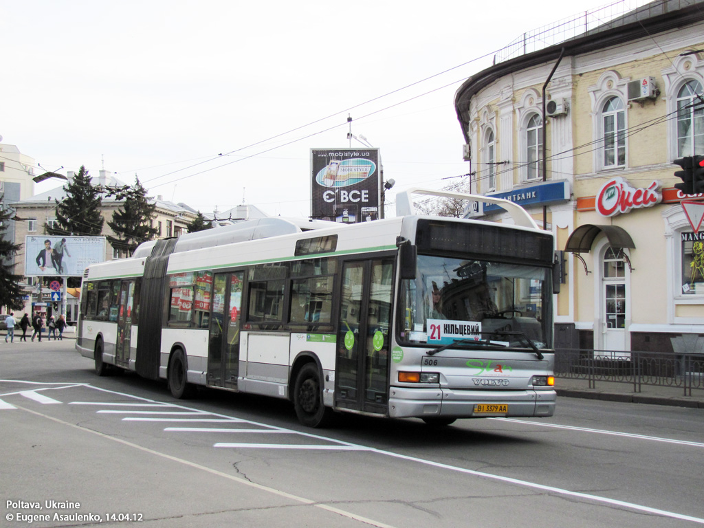 Poltava region, Heuliez GX417 GNV # BI 3379 AA