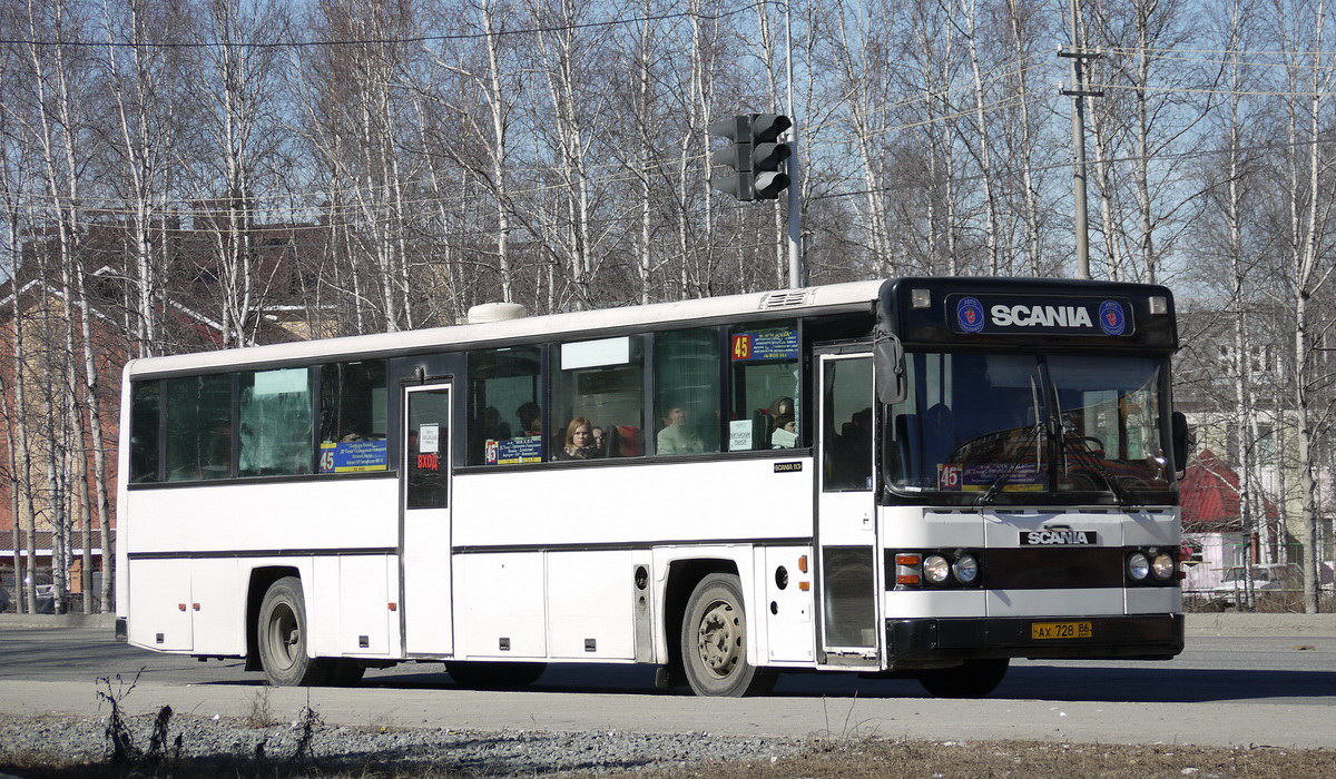 Khanty-Mansi AO, Scania CK113CLB # АХ 728 86