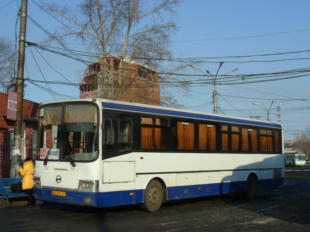 Красноярский край, ЛиАЗ-5256.23-01 (ГолАЗ) № ЕВ 212 24