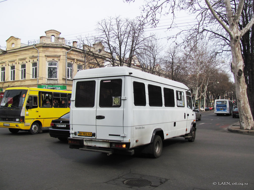 Одесская область, Mercedes-Benz T2 609D № 7611