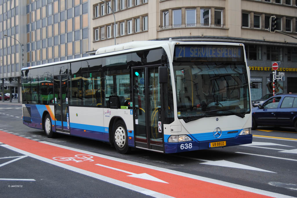 Luxembourg, Mercedes-Benz O530 Citaro Nr. 638