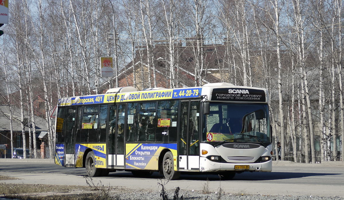 Khanty-Mansi AO, Scania OmniLink I (Scania-St.Petersburg) # АХ 770 86