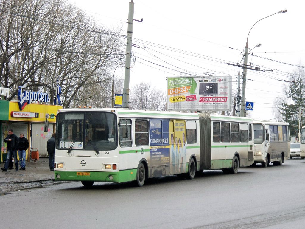 Ярославская область, ЛиАЗ-6212.00 № 651