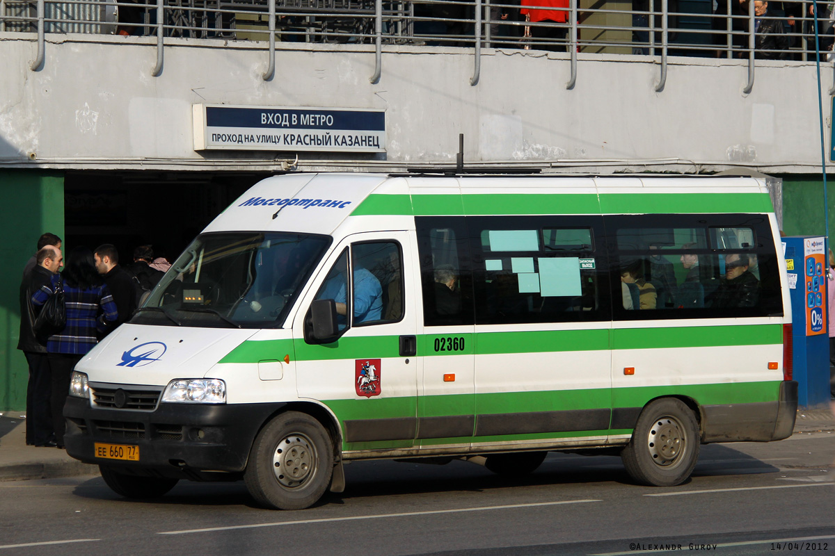 Москва, FIAT Ducato 244 CSMMC-RLL, -RTL № 02360