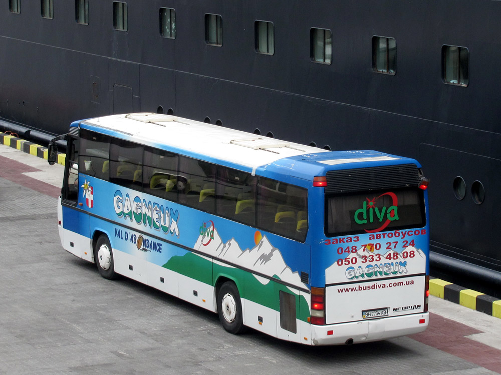 Одесская область, Neoplan N316SHD Transliner Neobody № BH 7734 AB