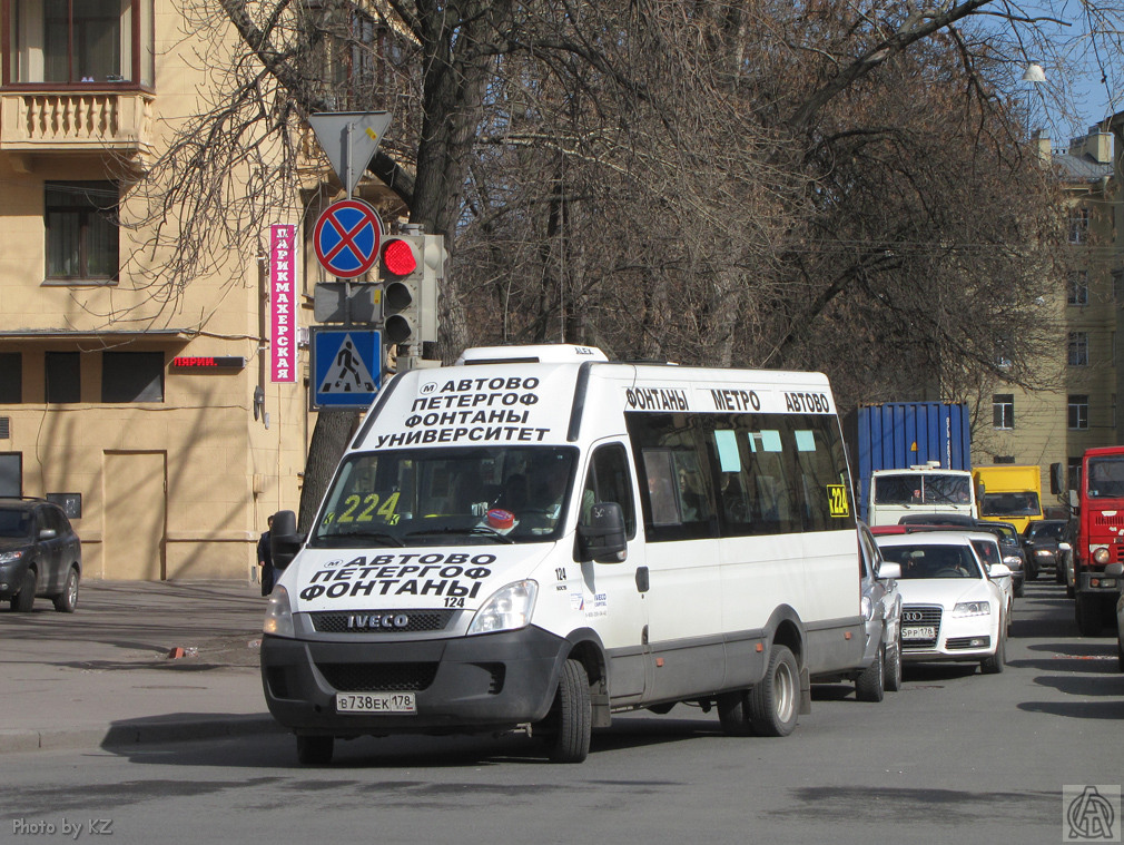 Санкт-Петербург, Нижегородец-2227UU (IVECO Daily) № 124