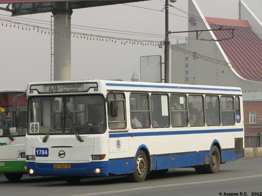 Omsk region, LiAZ-5256.40 Nr. 1784