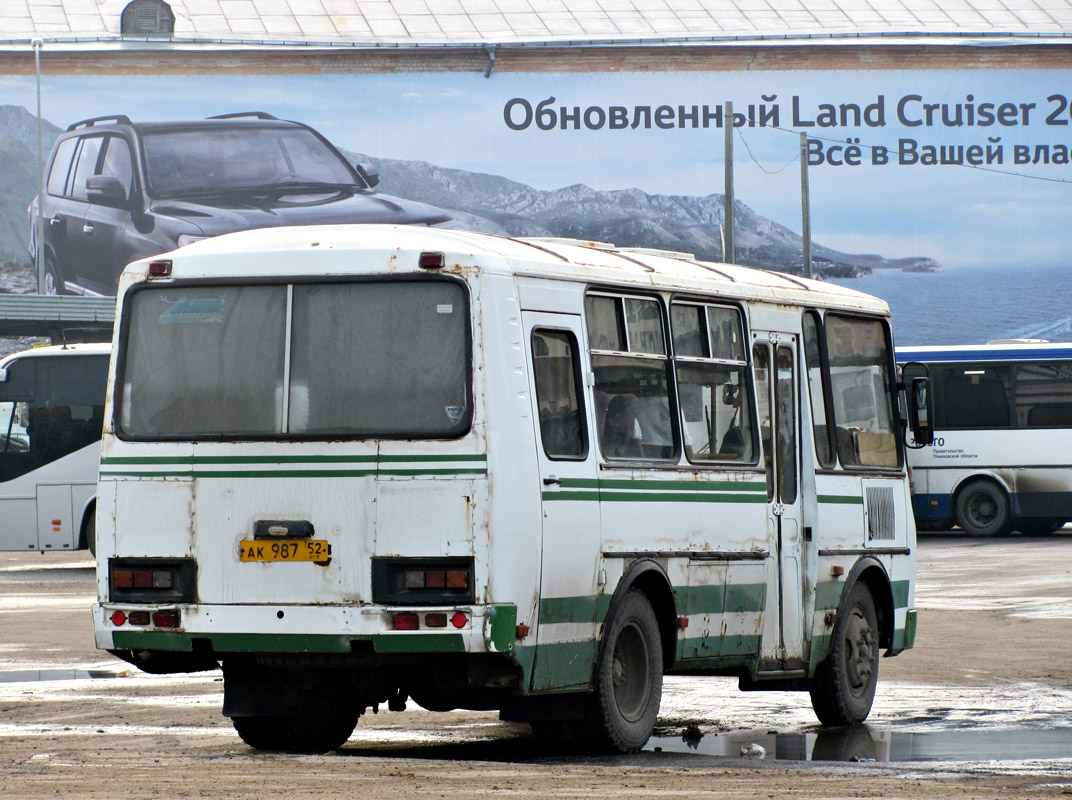 Нижегородская область, ПАЗ-32053 № АК 987 52