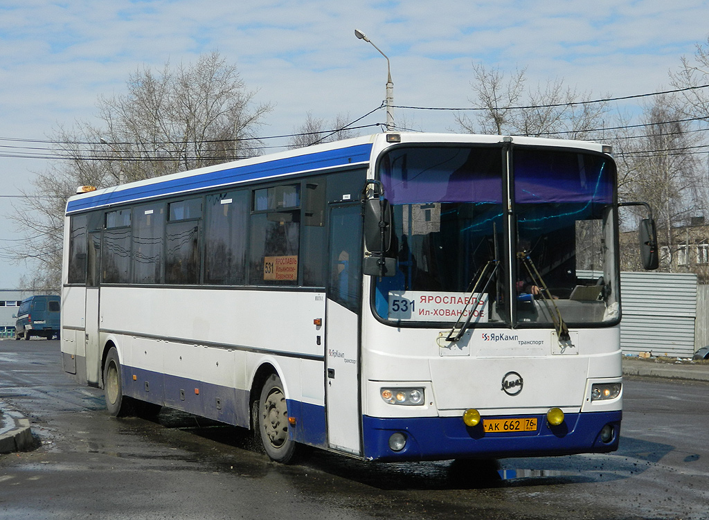 Ярославская область, ЛиАЗ-5256.23 (ГолАЗ) № АК 662 76