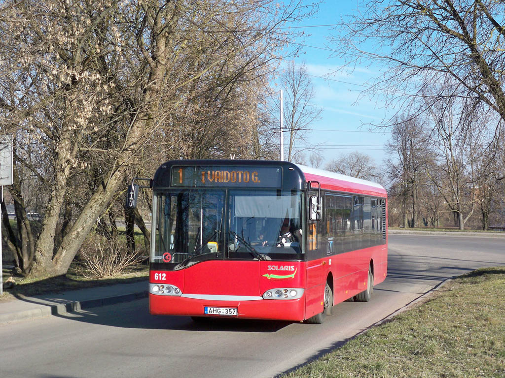 Литва, Solaris Urbino II 12 № 612