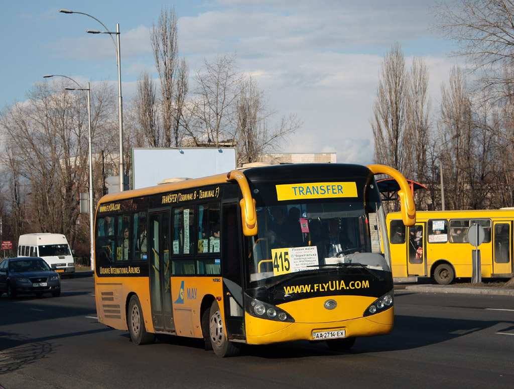 Киев, Yutong ZK6896HG № AA 2714 EX