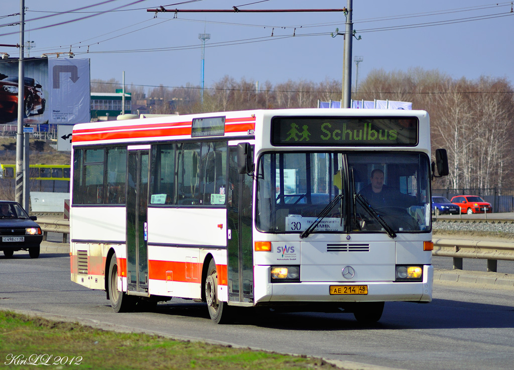 Липецкая область, Mercedes-Benz O405 № АЕ 214 48